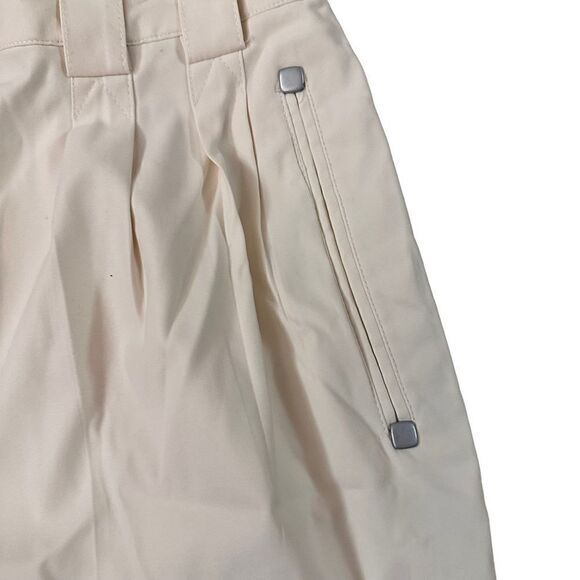 Jamie Sadock ~ Ivory Shorts ~ Poly/Nylon Blend ~ size 6 ~High rise/high waisted - Picture 3 of 11